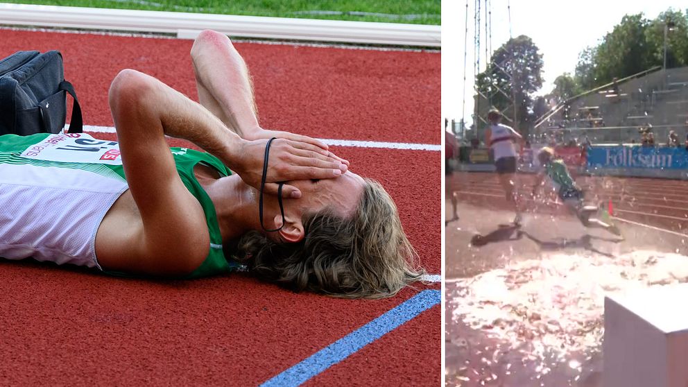 Vidar Johansson faller.
