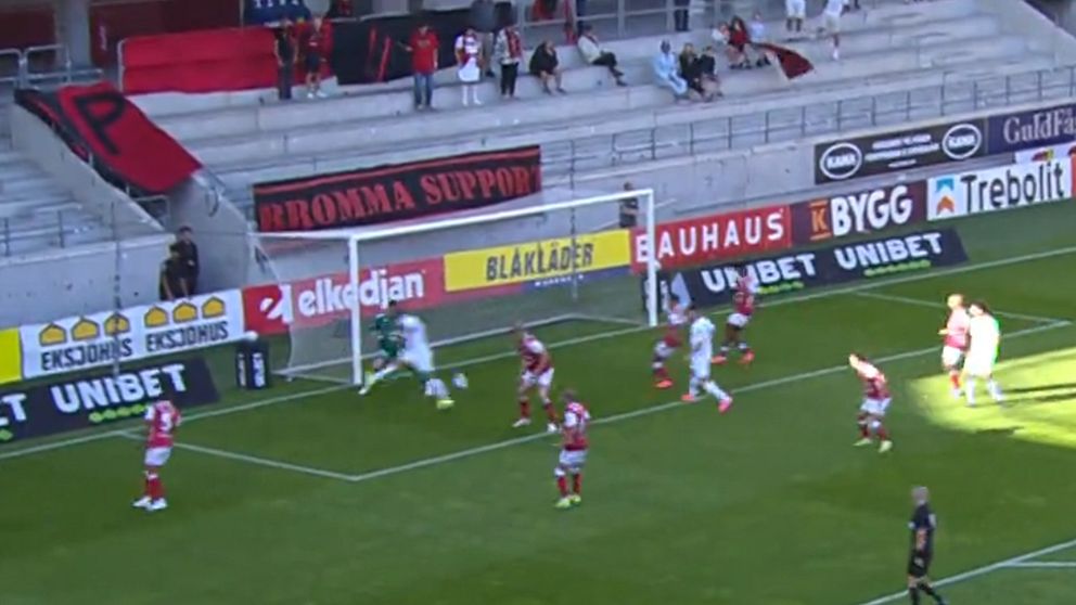 Frederik Christensen klackade in 1–0 till BP mot Kalmar, vilket blev matchens enda mål.