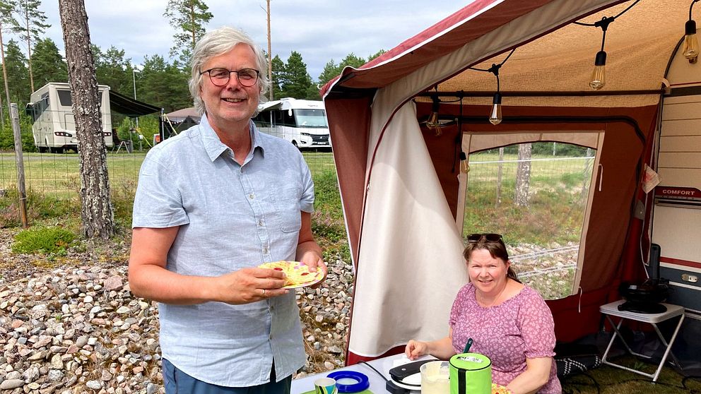 Per-André Johansen och frun Merit Brevik Johansen