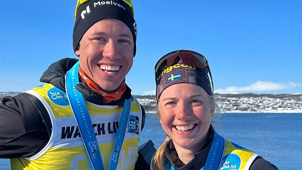 Emil Persson och Ida Dahl totalsegrare Ski Classics