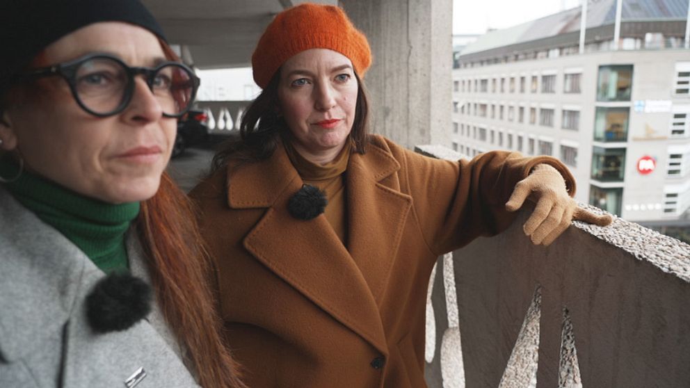 Arkitekterna Tove Sjöberg och Anna Mistry Bergbom är aktiva i nätverket Arcitects climate action network som ligger bakom rivningskartan.