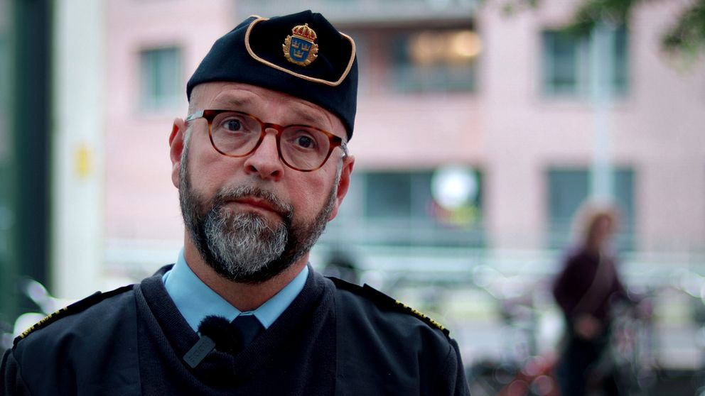 Andreas Pallinder, utredningschef vid polisen i Uppsala