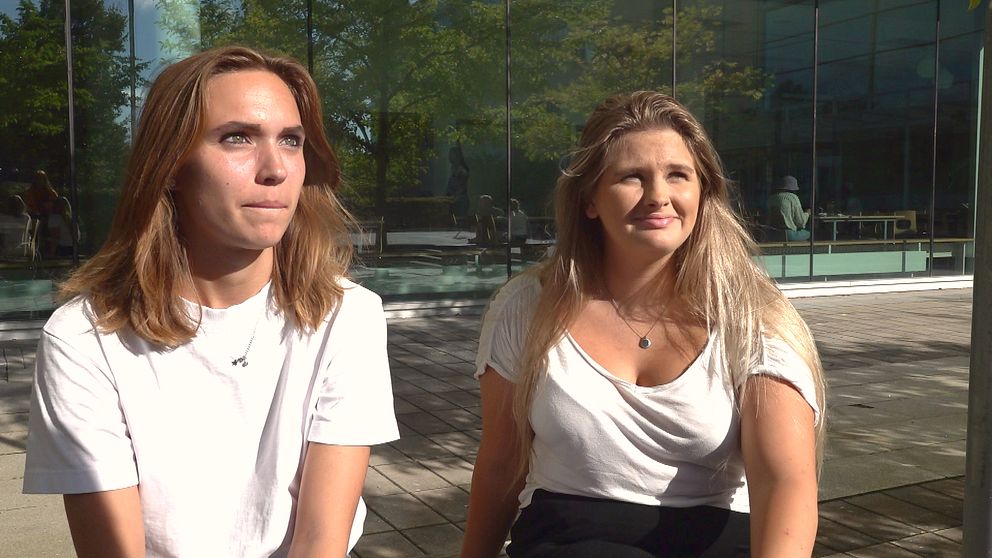 Studenterna Sophie och Agnes väljer bort korridorslivet för att det är sunkigt
