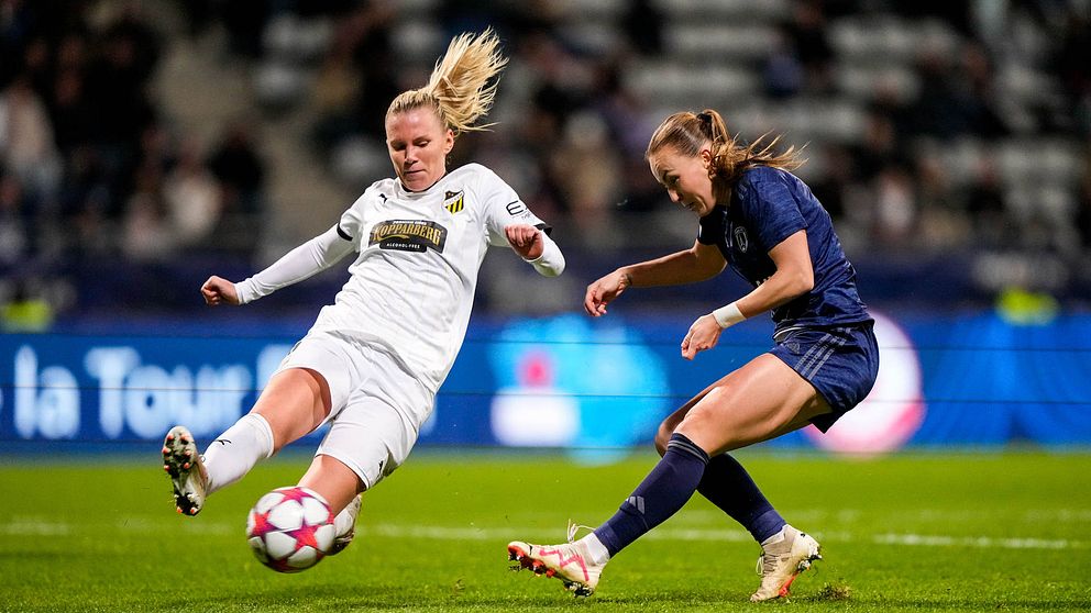 Häcken i Womens Champions League.