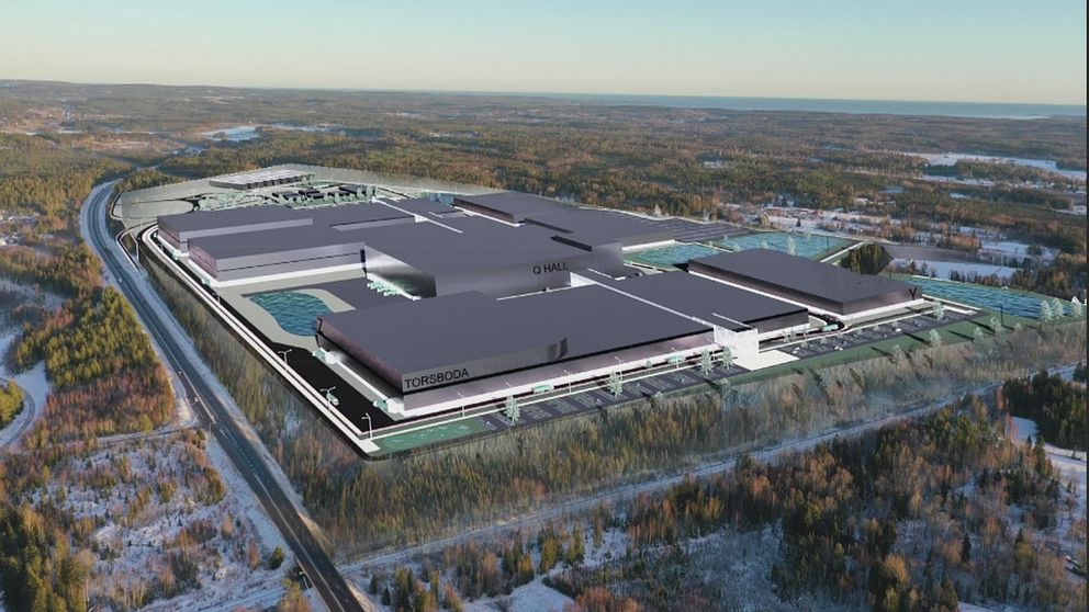 Den planerade batteriindustrin i Torsboda, Timrå kommun.