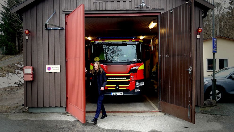 Brandstationen i Holmsjö katarina mansnerus