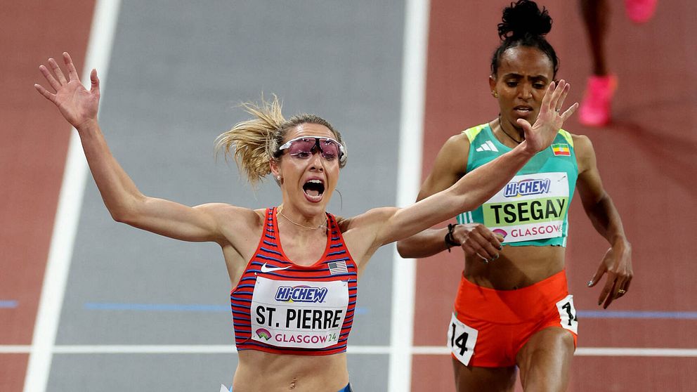 Elle St Pierre vann finalen på 3000 meter