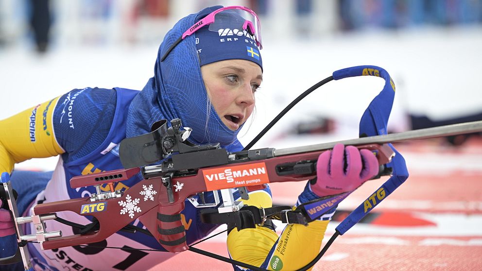 Björn Ferry beskriver varför Stina Nilsson petas.