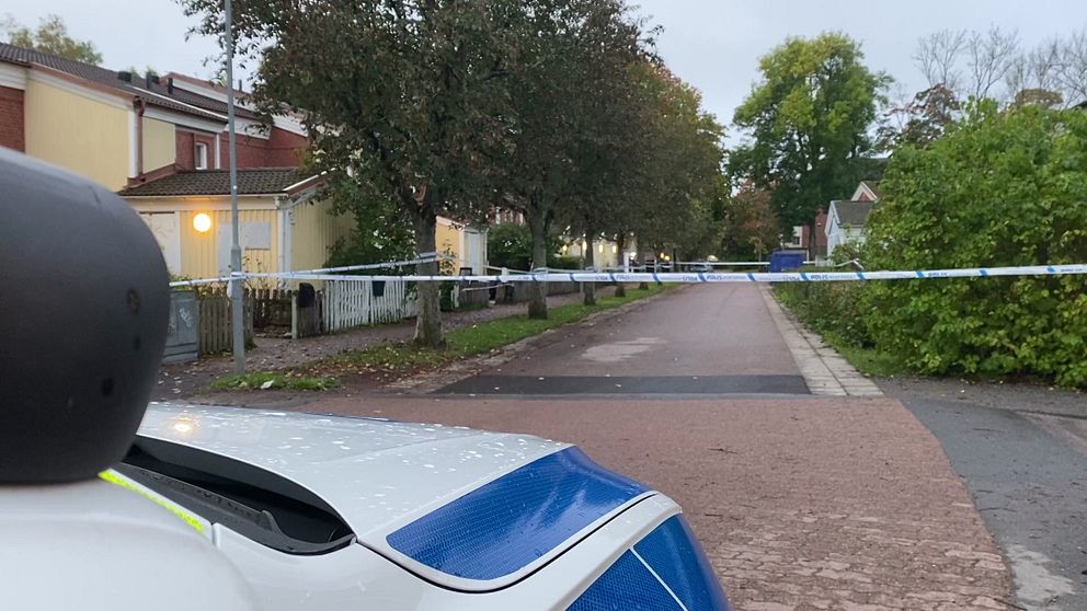 Nybygata avstängd