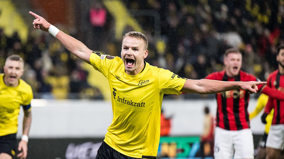 Elfsborg har ett gyllene läge att säkra Europa League-avancemang inför sista omgången. Hjälte i 1-0-segern mot OGC Nice blev den ovane målskytten Gustav Henriksson.