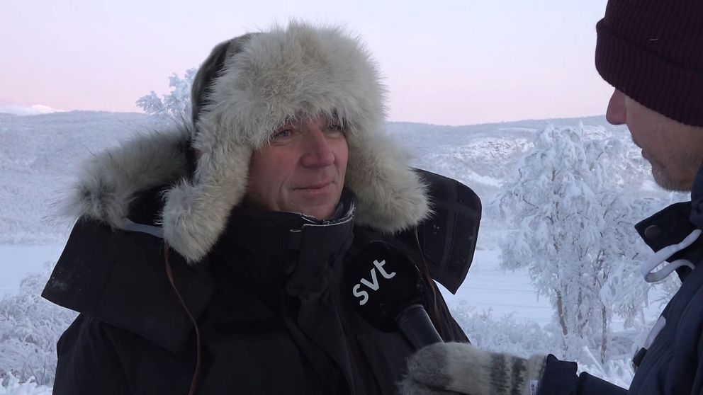 Renskötaren och turistföretagaren Erik Sarri.