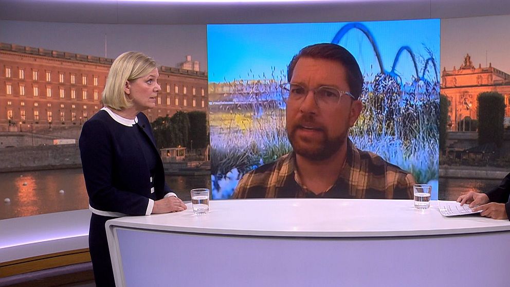 Debatt mellan Magdalena Andersson och Jimmie Åkesson