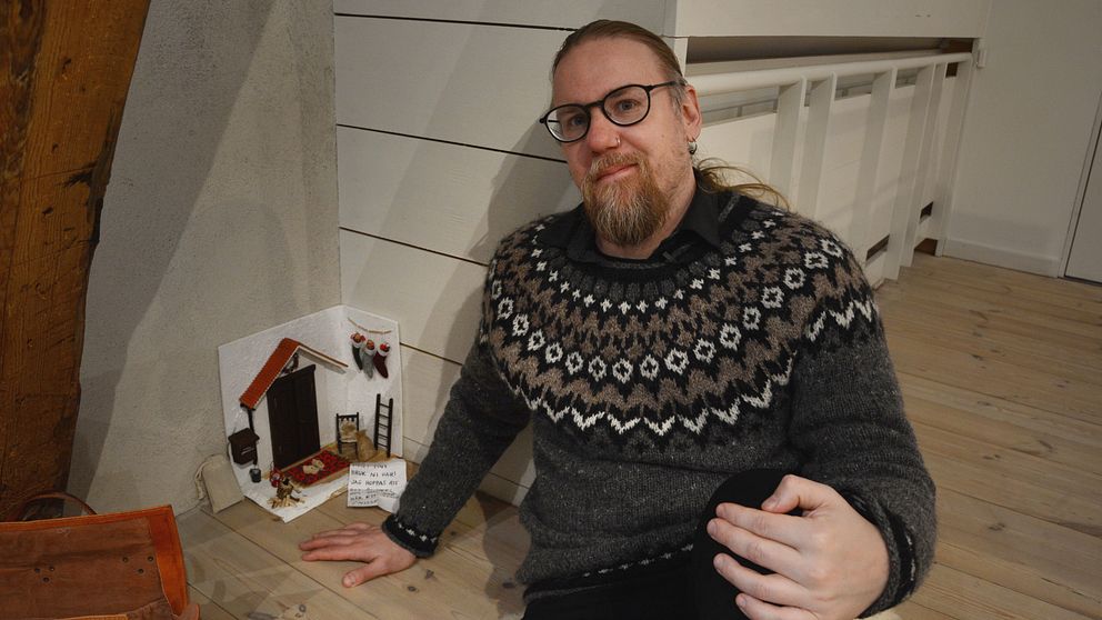 Nissedörr på Tumba bruksmuseum och Tommy Kuusela, folkminnesexpert