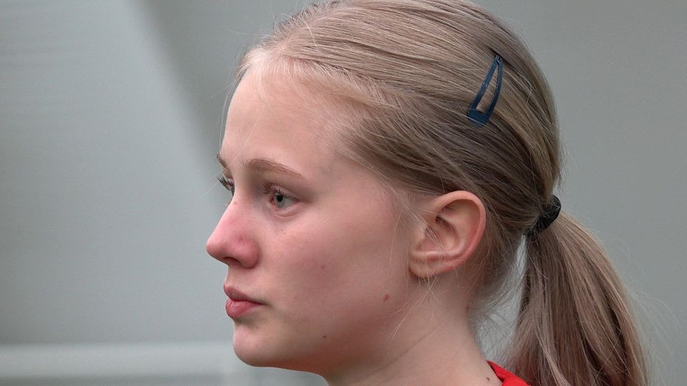 Leia Ekberg, fotbollsspelare från Piteå.