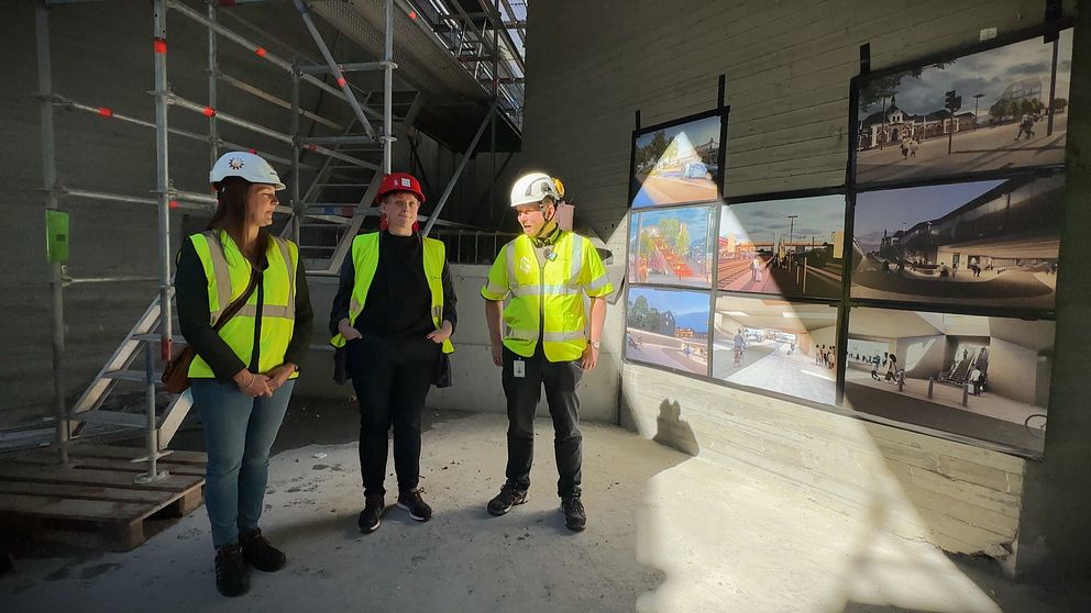 Halva nya Vikentunneln är färdig. Första kvartalet 2026 ska Trafikverkets del av projektet nya Centralstationen i Karlstad vara klart.