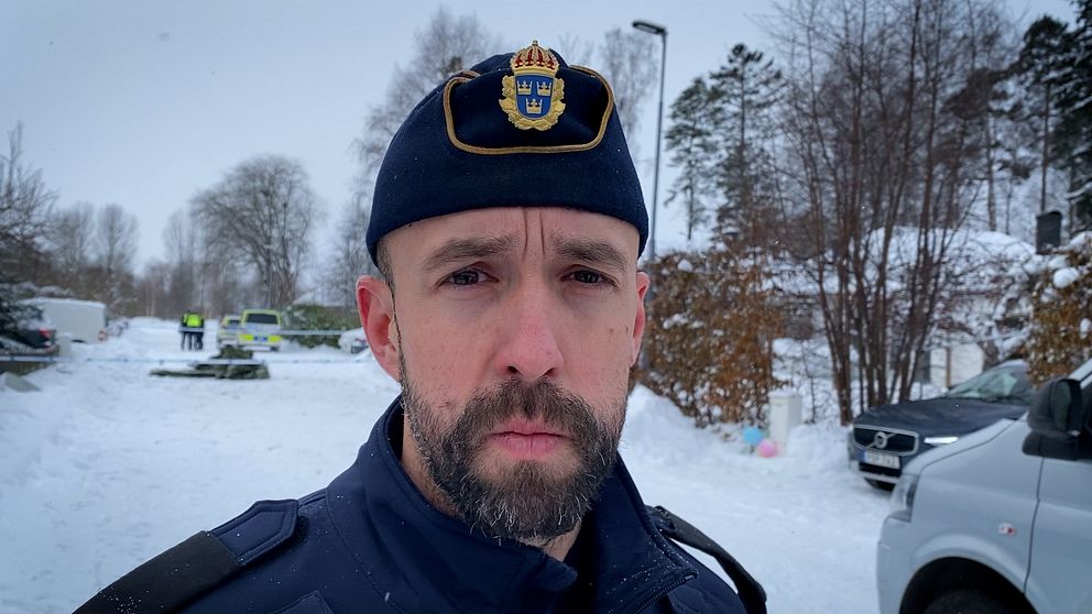 Roland Komaromi, presstalesperson vid polisen.