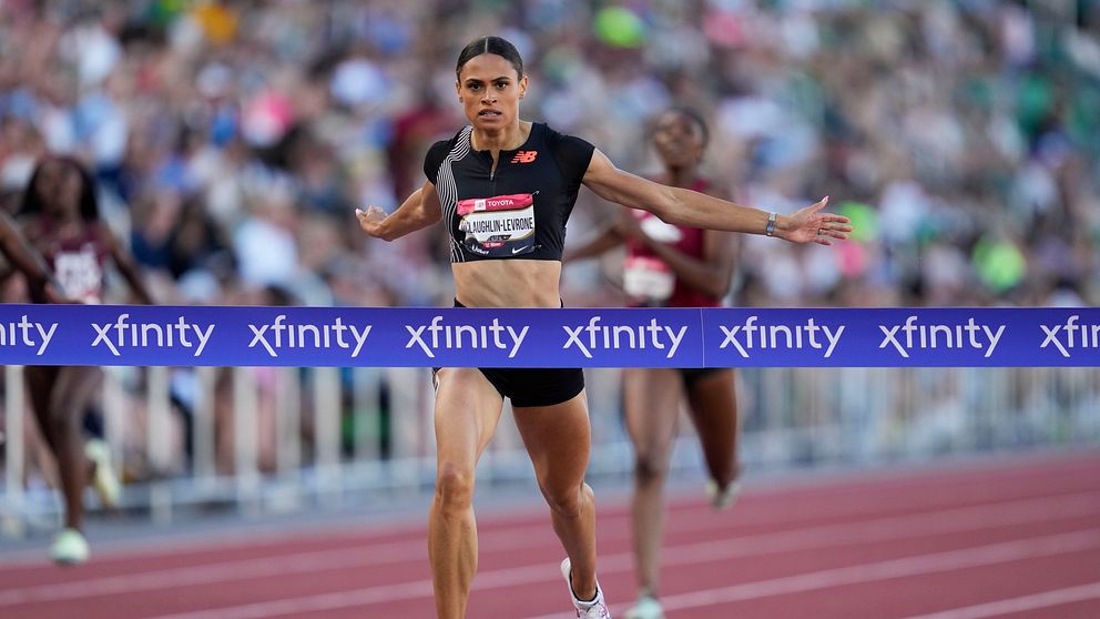 Sydney McLaughlin-Levrone renodlar sitt individuella OS-deltagande till 400 meter häck.