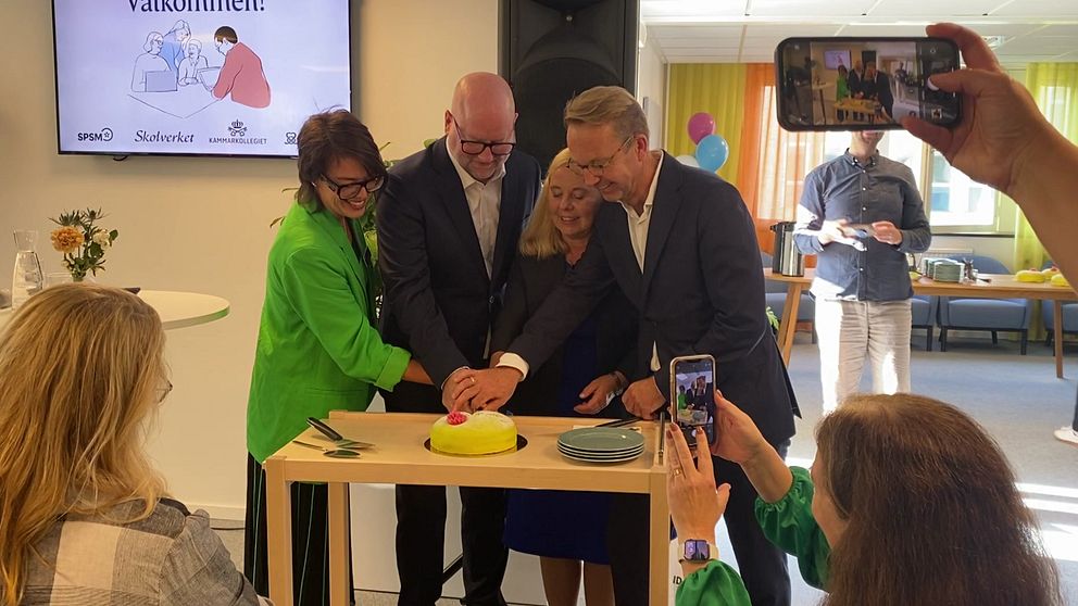 Invigning av samlokaliseringen av myndigheter i Härnösand.