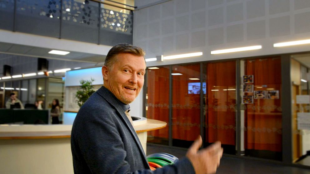 Håkan Malmrot, rektor på Hovjsöskolan