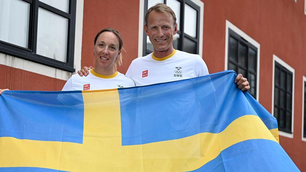 Peder Fredricson och Josefin Olsson blir fanbärare för Sverige i OS.