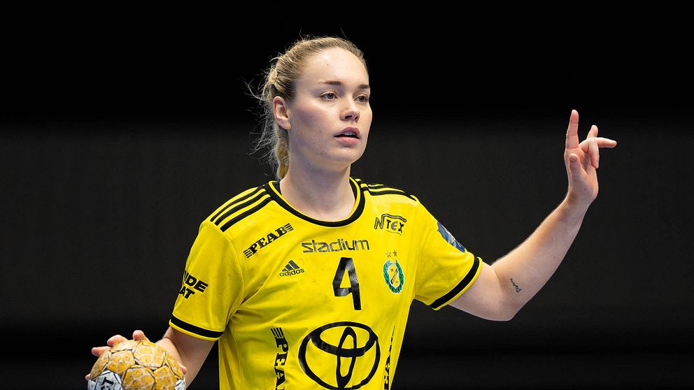 Thea Stankiewicz gjorde fem mål i matchen mot Skara.