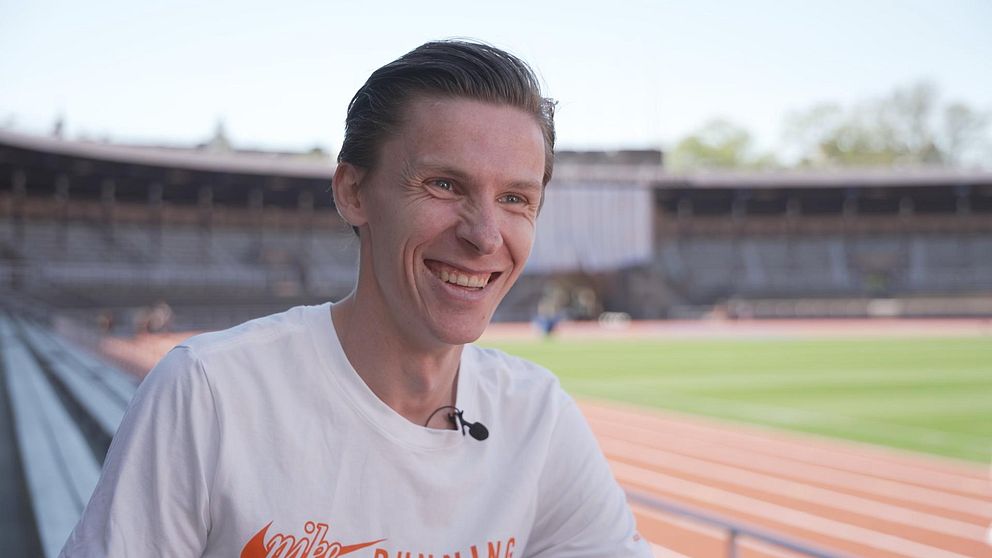 Löparen Andreas Almgren berättar om jakten på OS-kvaltiden på 5000 meter inför OS i Paris 2024.