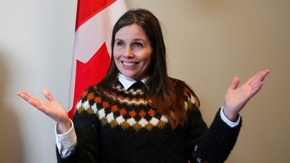 Islands statsminister Katrin Jakobsdottir