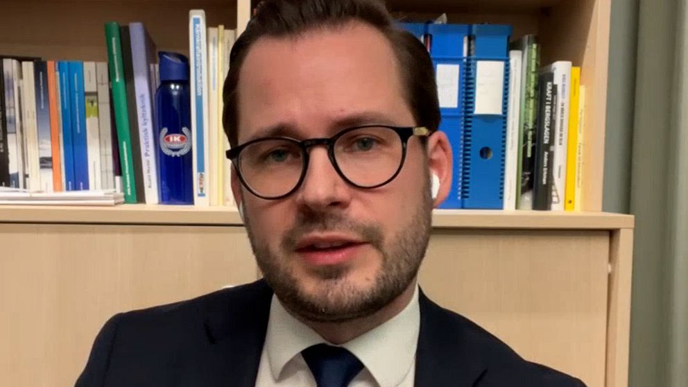 SD partisekreterare Mattias Bäckström Johansson