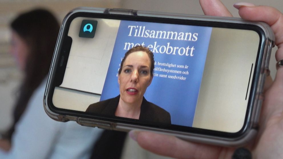 Sara Persson, brottsförebyggande specialist på Ekobrottsmyndigheten.