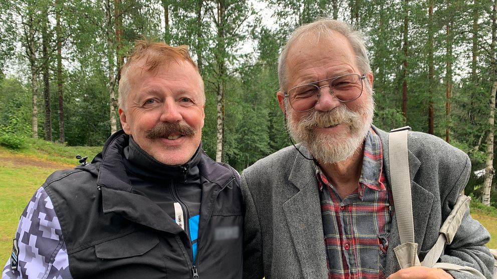 Seppo Alaspää tillsammans med Arne Nygårdsmoen