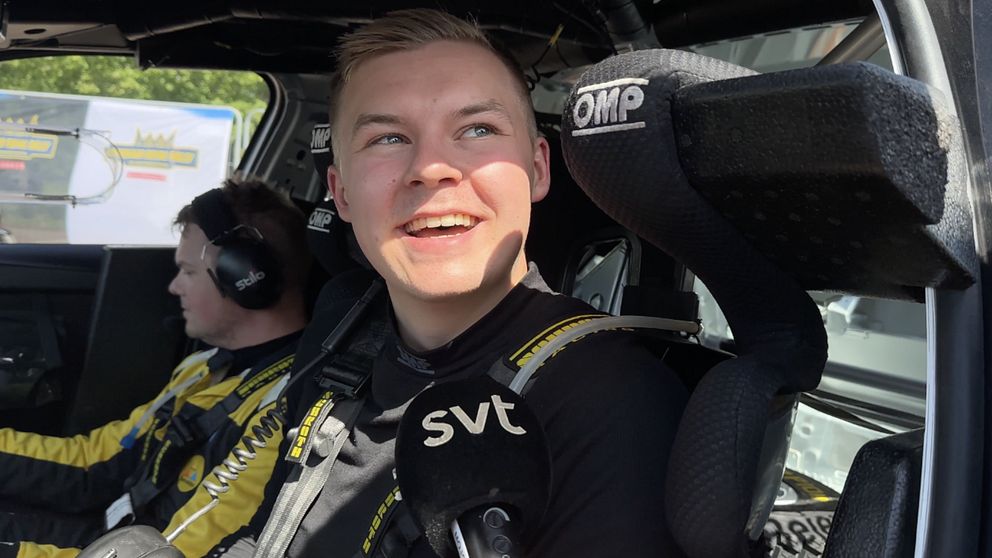 En leende Isak Reiersen efter kvalet.