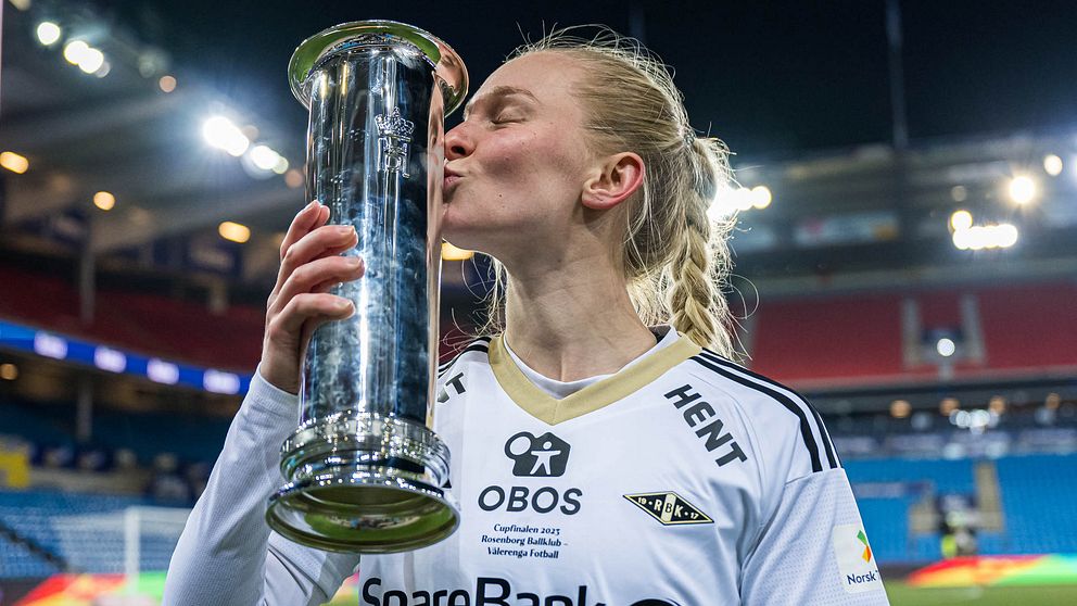 Emilie Joramo blev norsk cupmästare med sitt Rosenborg.