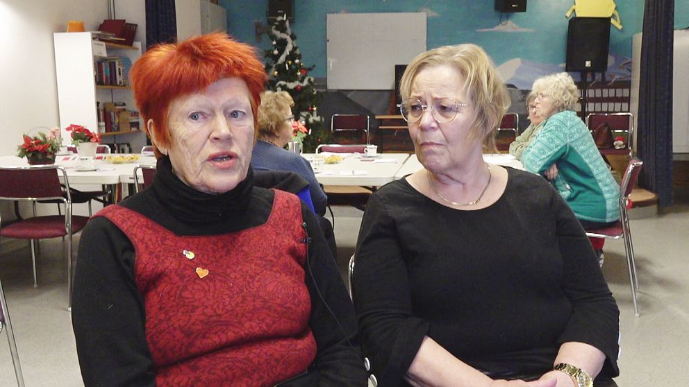 Birgitta Fernström, orrdförande i Demensföreningen,  Lena Stenberg, vice ordf. i Reumatikerföreningen.