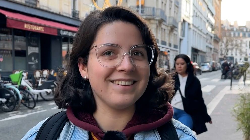 Voxpop i Paris om rökning.
