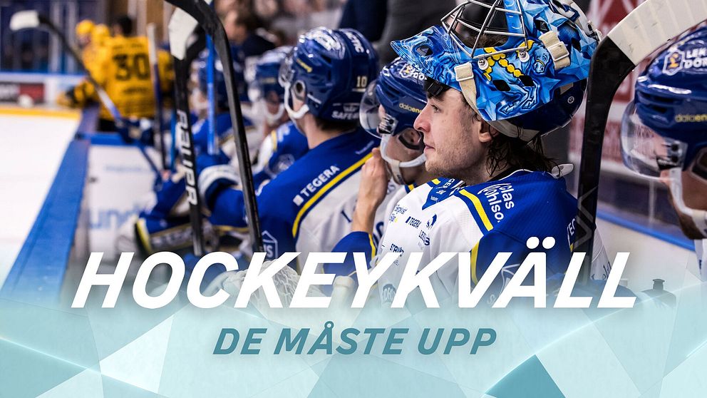 Hockeykväll 29 februari 2024. SVT. SHL, Leksand – De måste upp