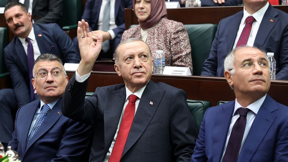 Turkiets president Recep Tayyip Erdogan.