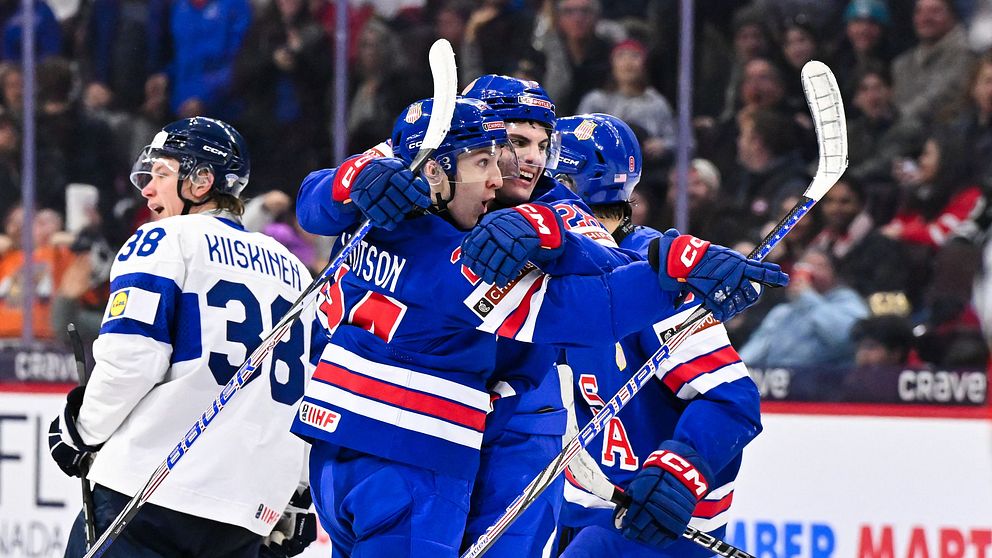 Cole Hutson såg till att ta matchen till förlängning med sitt 3-3-mål.