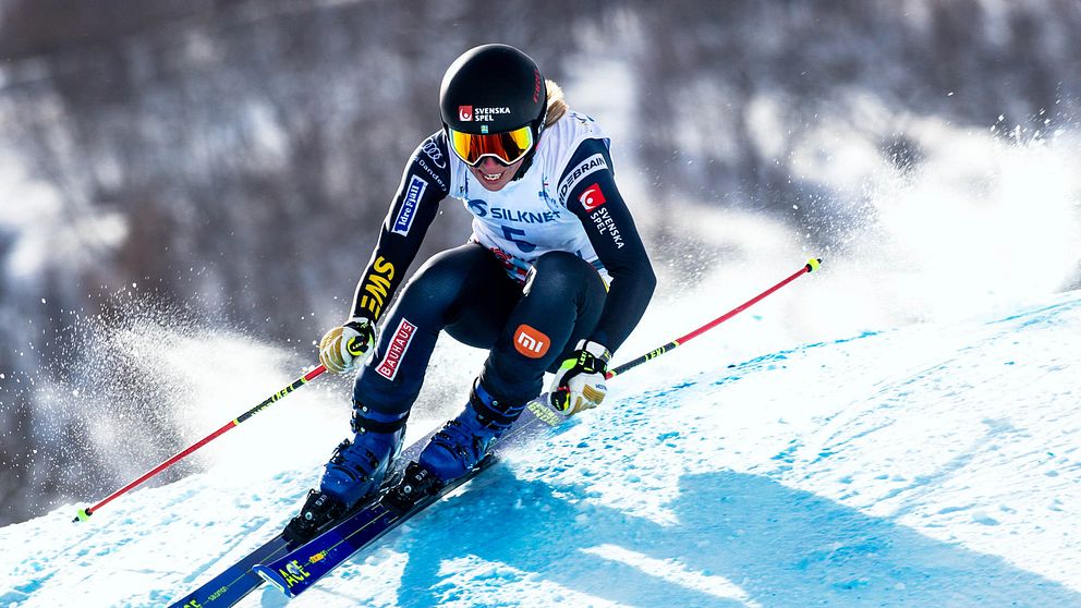 Sandra Näslund jagar revansch efter helgens förlust i Val Thorens.