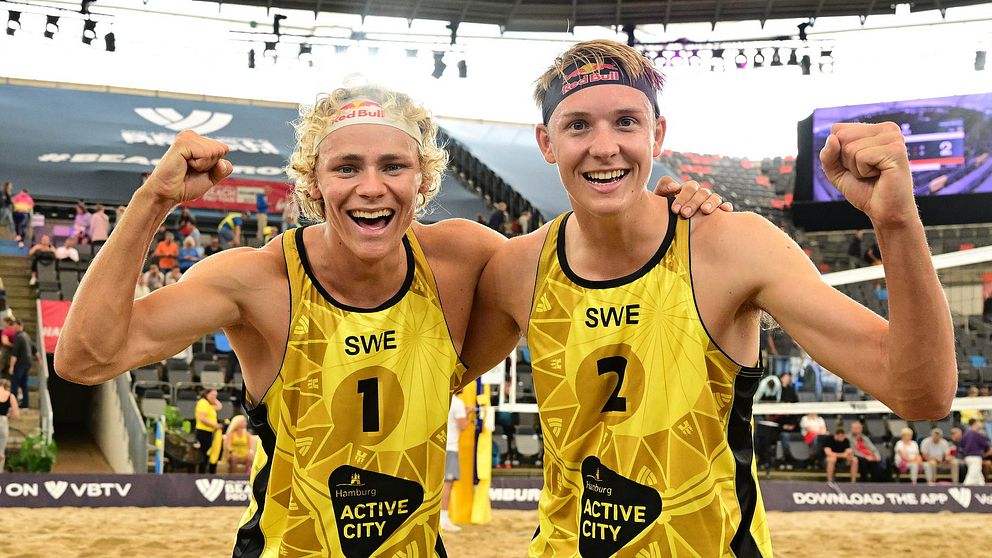 David Åhman och Jonatan Hellvig