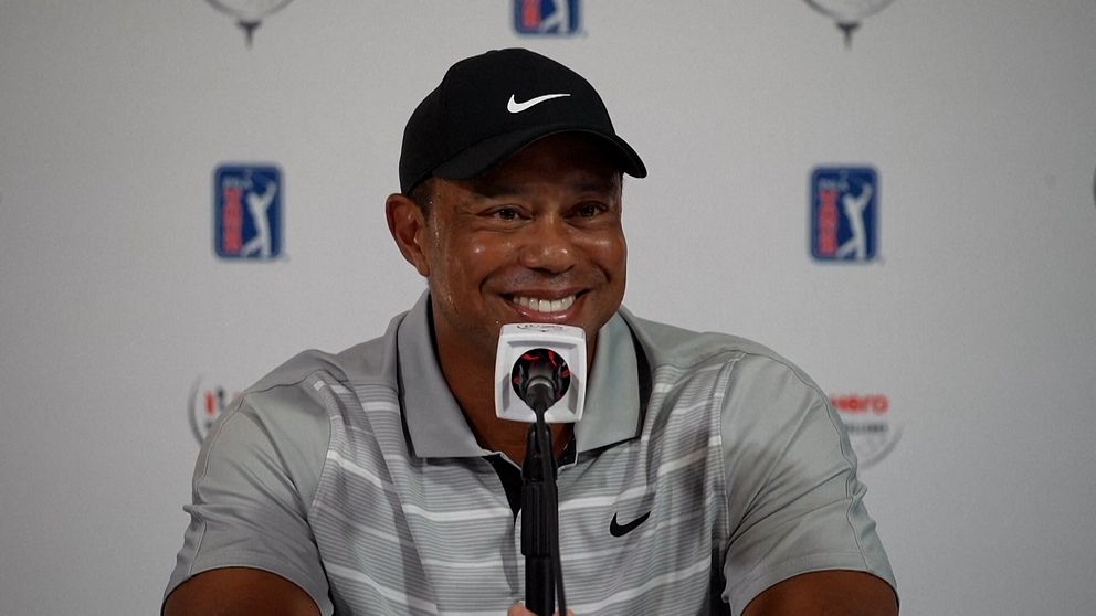 Tiger Woods berättar hur läget är inför tävlingscomebacken denna vecka.