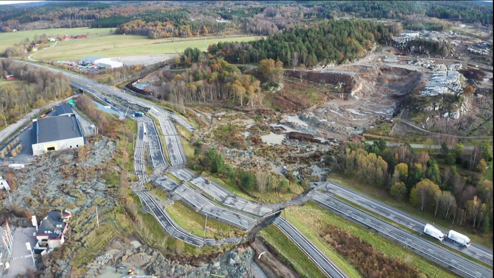 Rasområdet vid E6 i Stenungsund