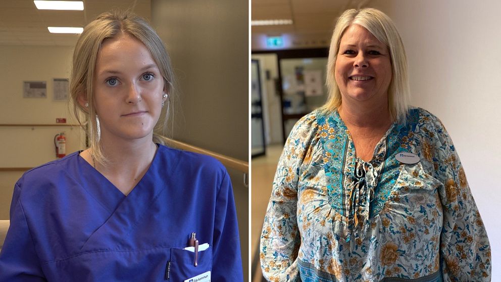 Hanna som är bara 15 år, ska sommarjobba på hemtjänsten i Eda kommun