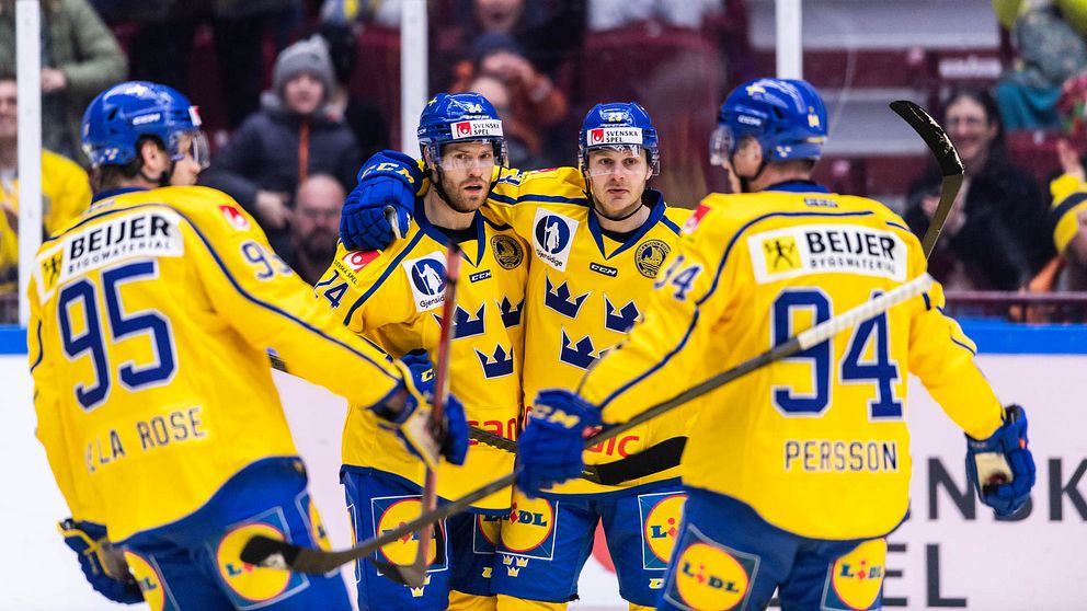 Ishockeylandslaget Tre Kronor.