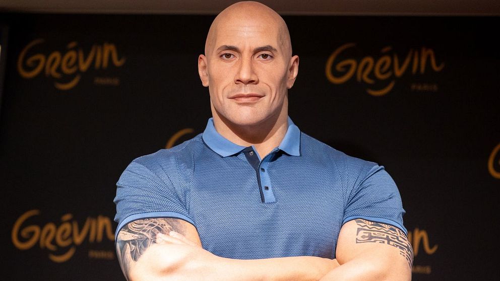 Dwayne ”The Rock” Johnson kritiserar Grévinmuseet för ”vitvaxning”