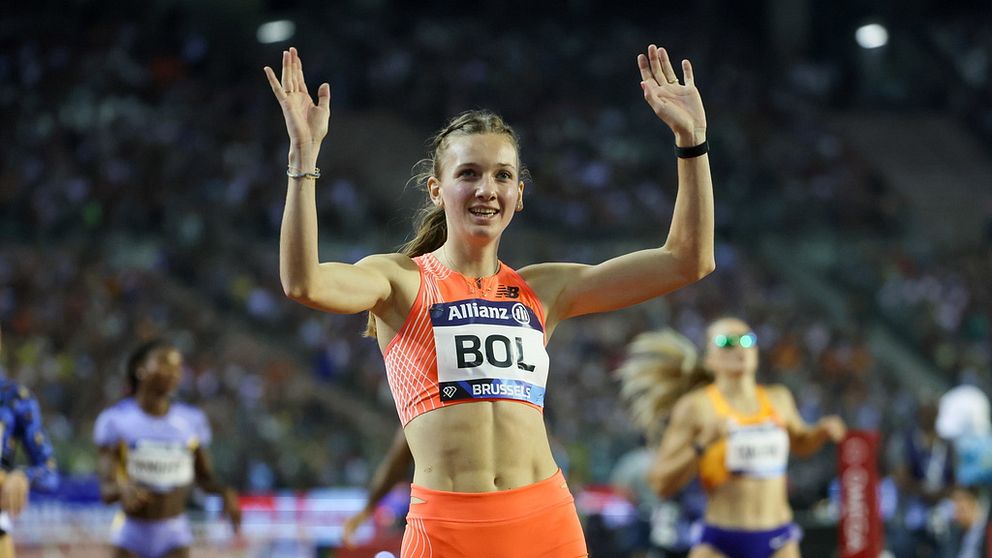 Femke Bol vann Diamond League-finalen i Eugene för en dryg vecka sedan.