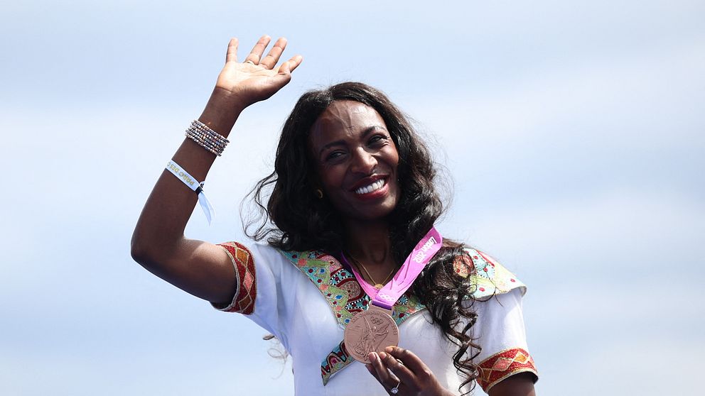 Abeba Aregawi har fått sitt OS-brons