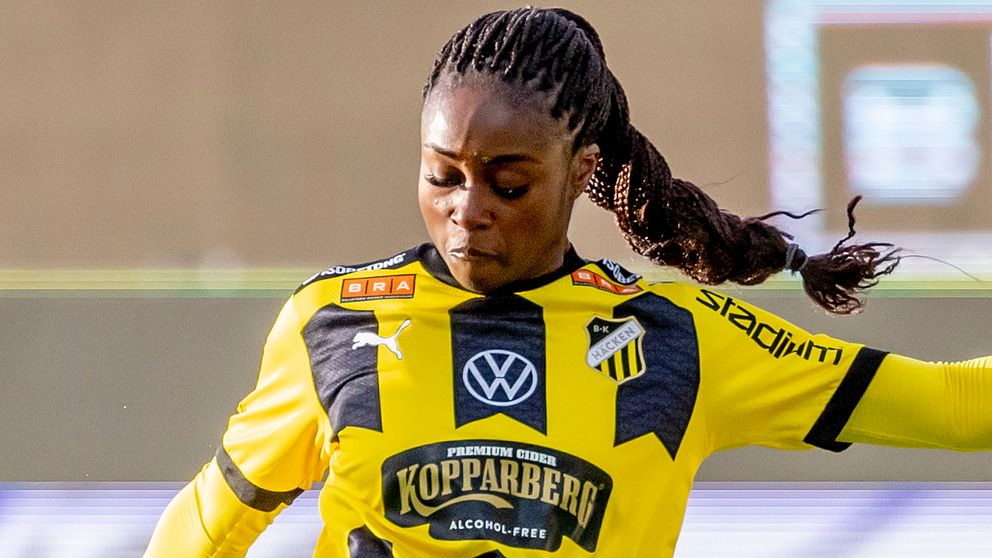 Monica Jusu Bah, BK Häcken uttagen i svenska landslaget.