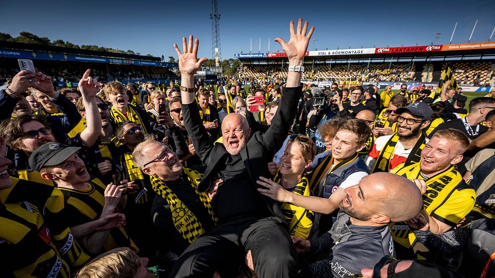 Per Mathias Högmo, tränare BK Häcken 2023.