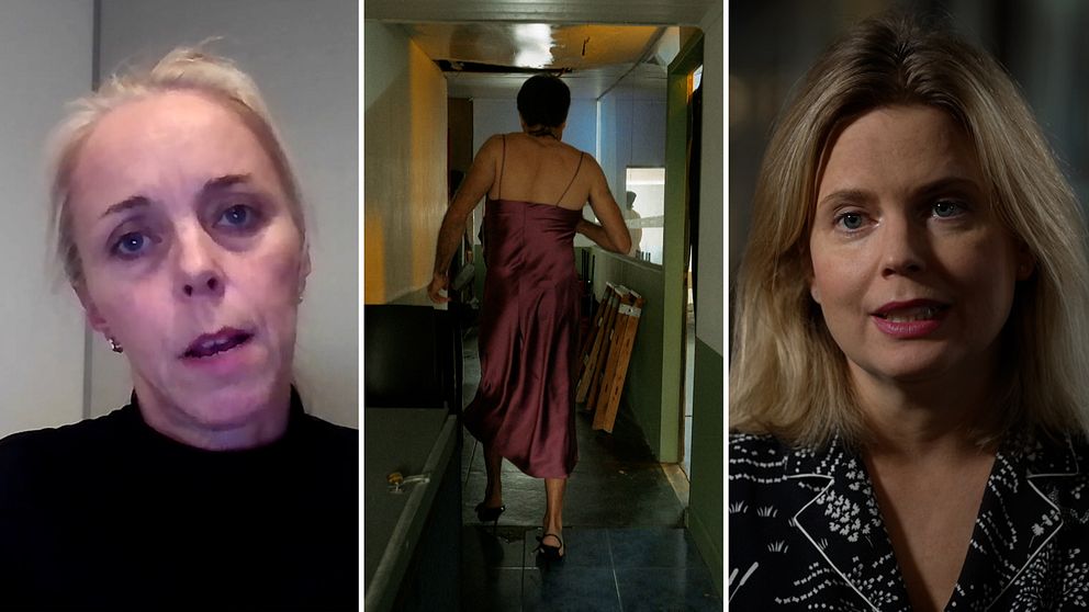 Christina Hill, ansvarig utgivare på SVT, David Batra i programmet First Lady, och Jonna Sima, ledarskribent på Aftonbladet