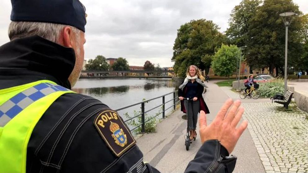 Hör trafikpolisen Tomas Bonn berätta om ringklocketvång, hastighetsbegränsningar och säkerhetstänk.